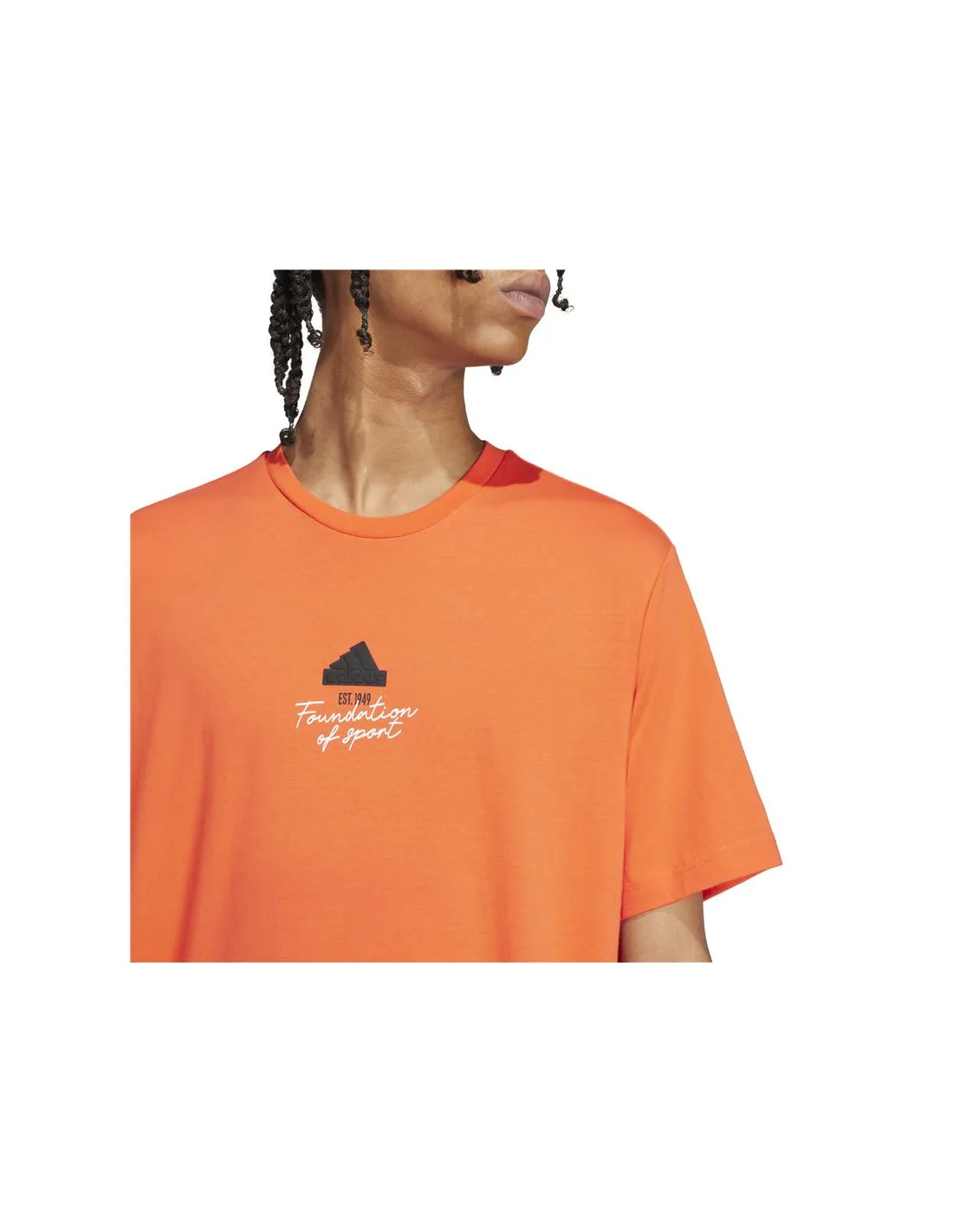 Camiseta adidas Brand Love Signature Graphic Hombre Rojo