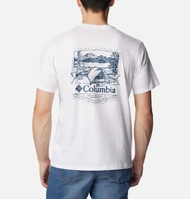 Camiseta con estampado en la espalda Rockaway River™ para hombre