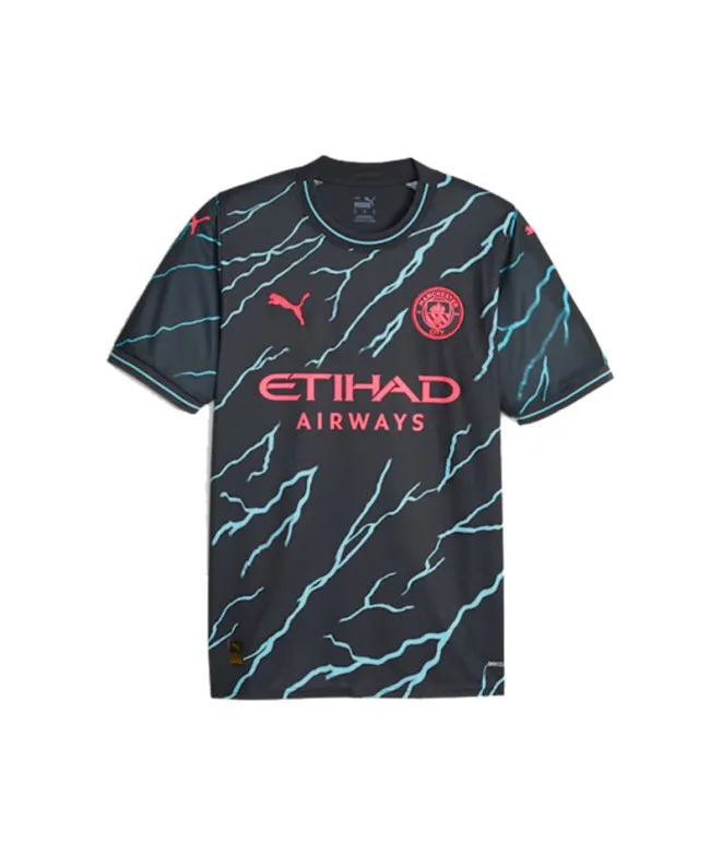 Camiseta de Fútbol Puma Manchester City 3ª Equipación  Hombre