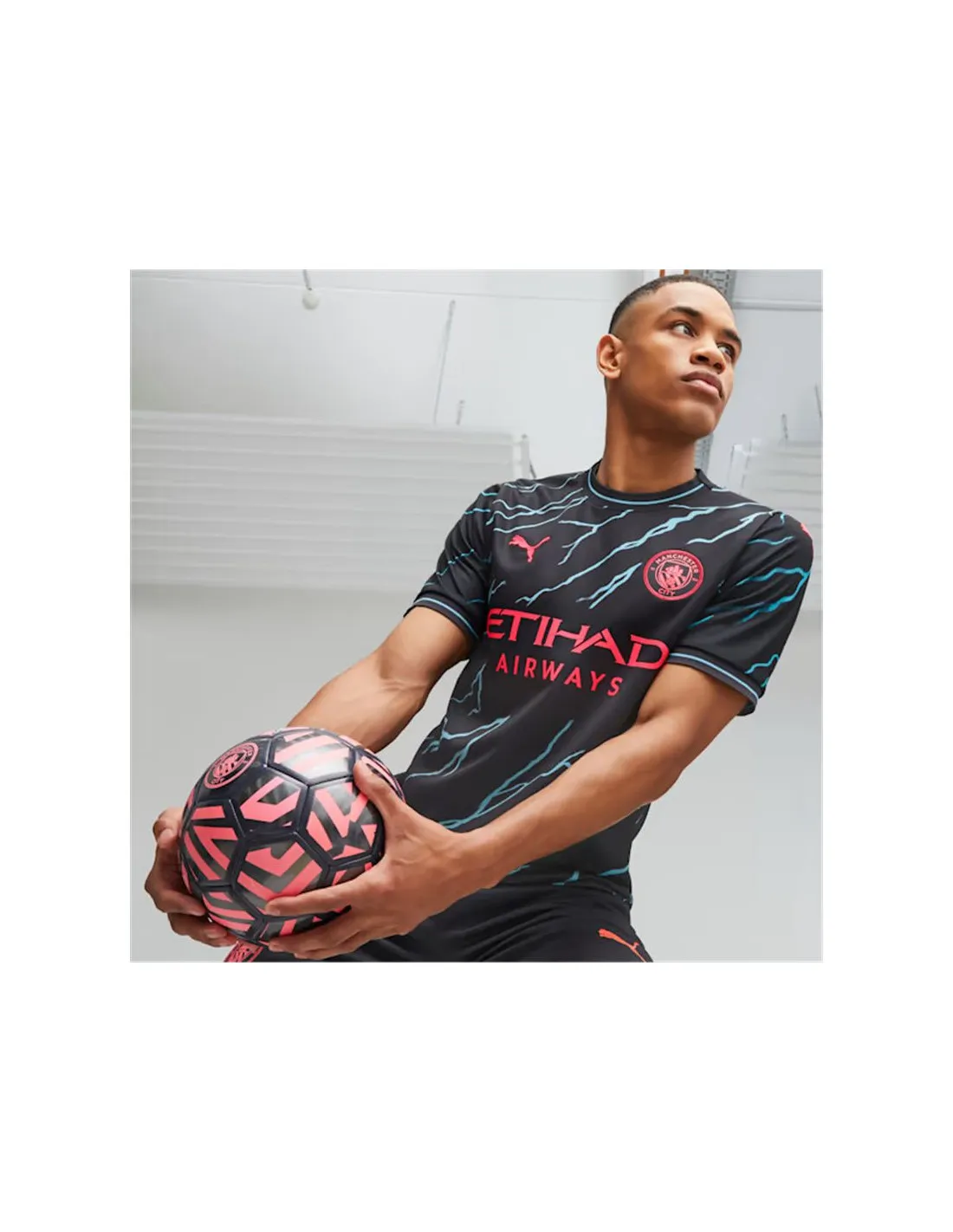 Camiseta de Fútbol Puma Manchester City 3ª Equipación  Hombre