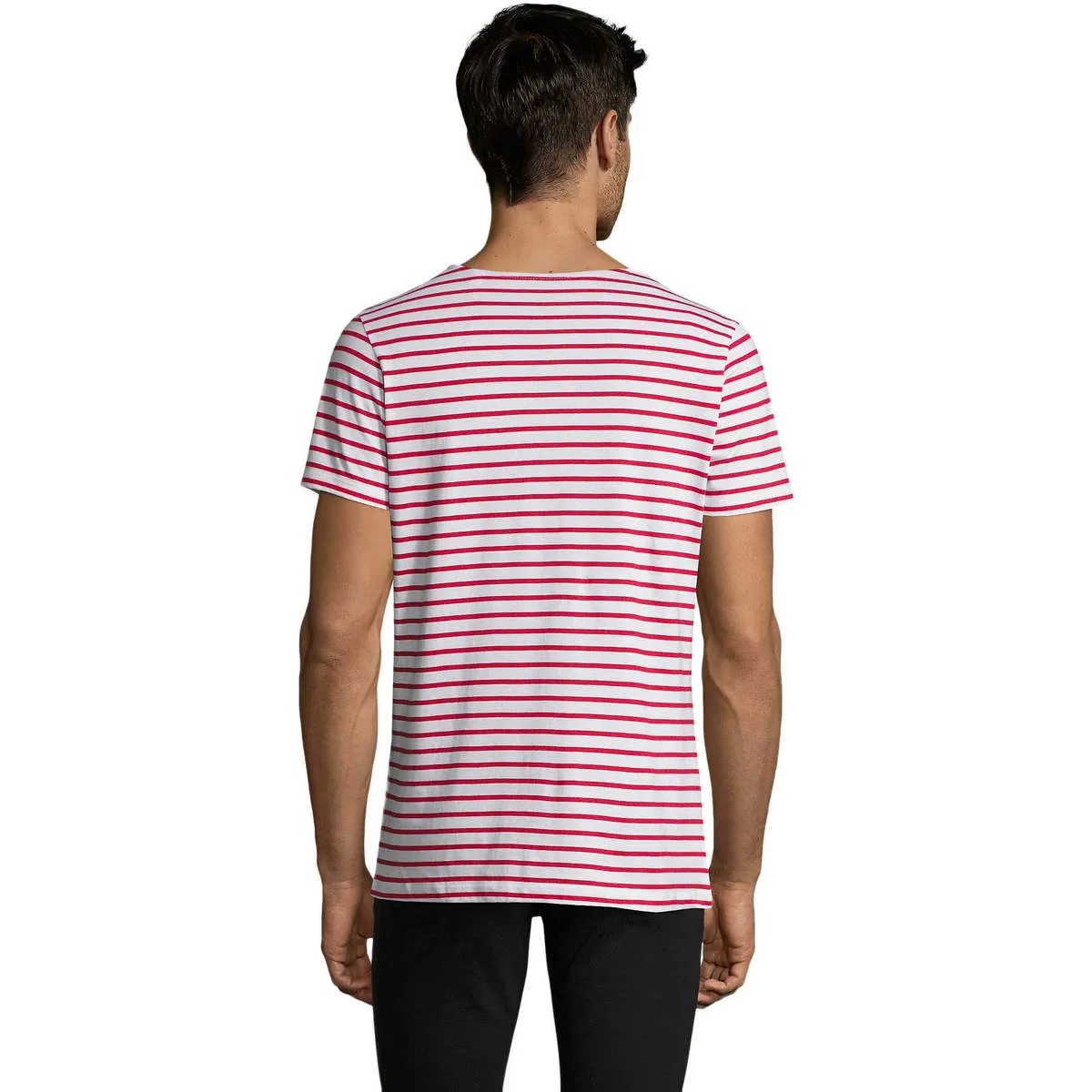 Camiseta de hombre a rayas