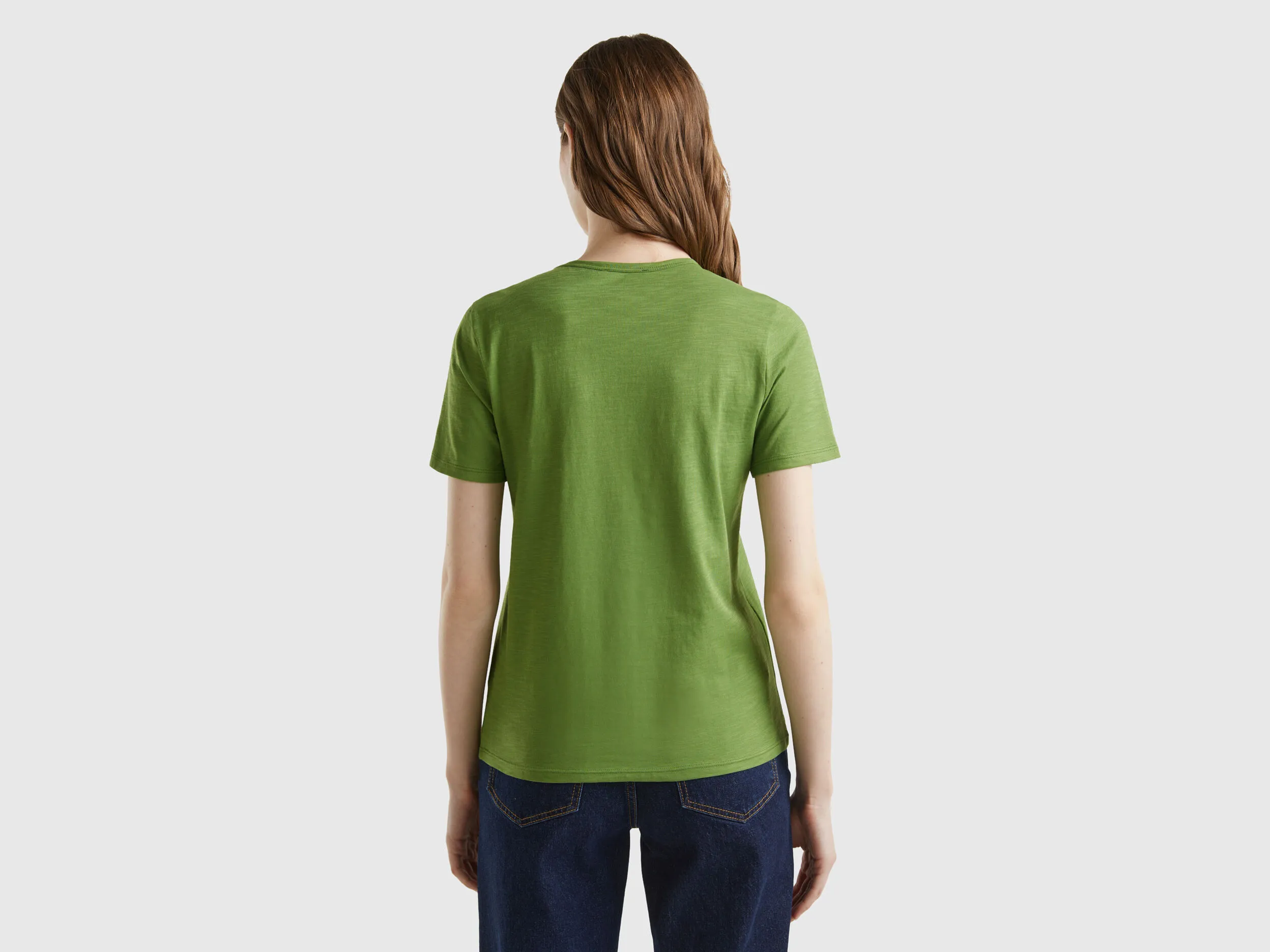 Camiseta de manga corta de algodón ligero