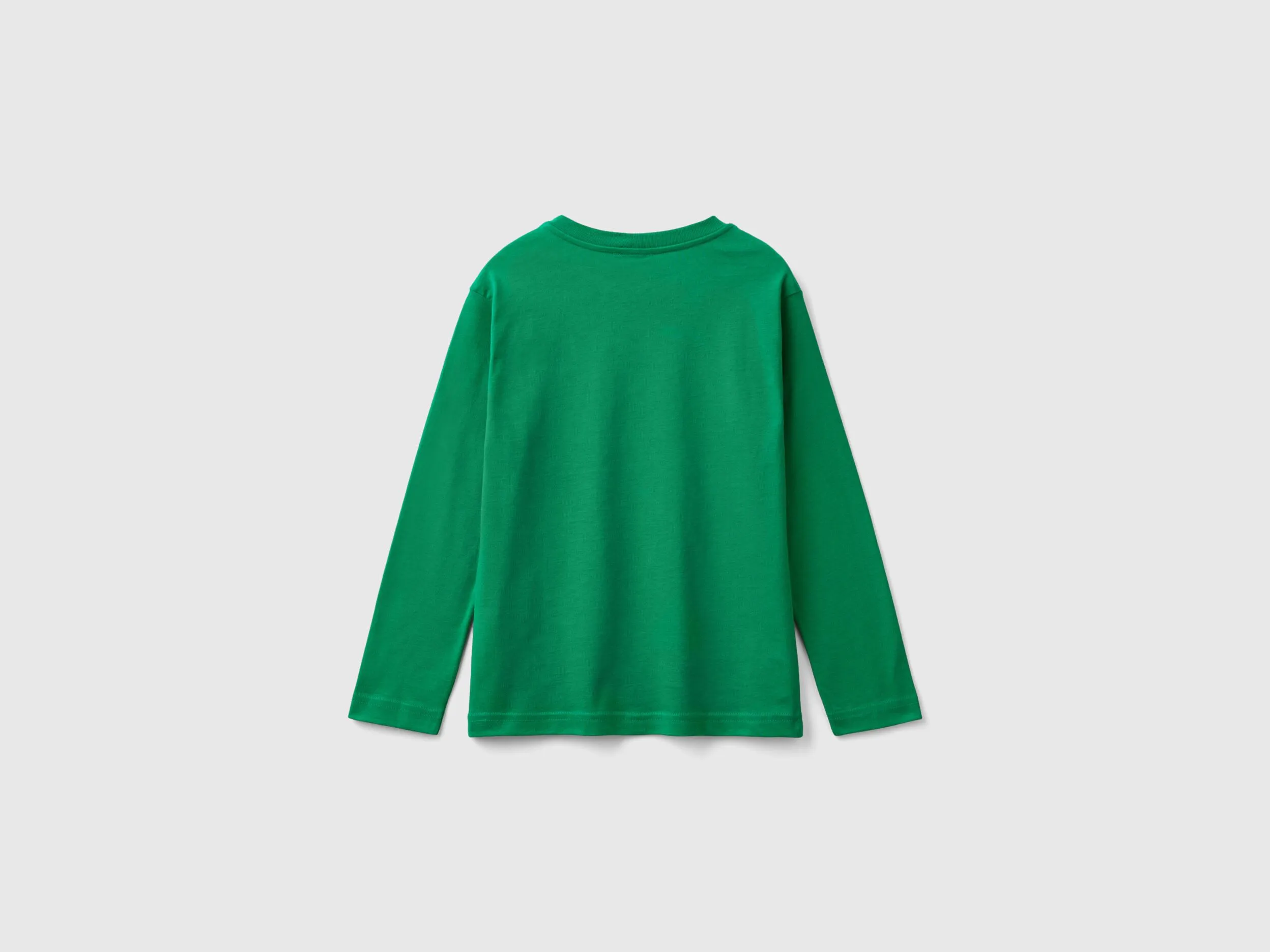 Camiseta de manga larga de algodón orgánico