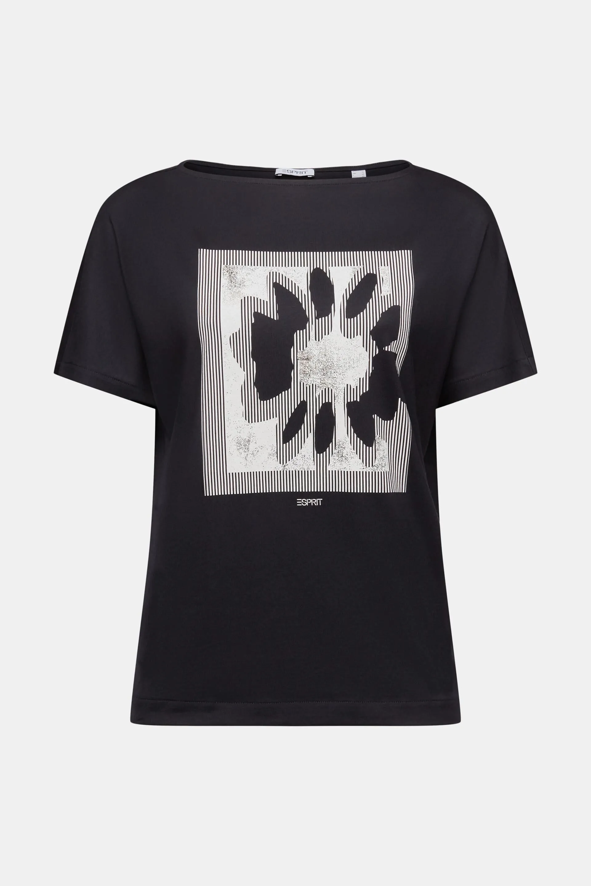 Camiseta de punto con estampado por delante