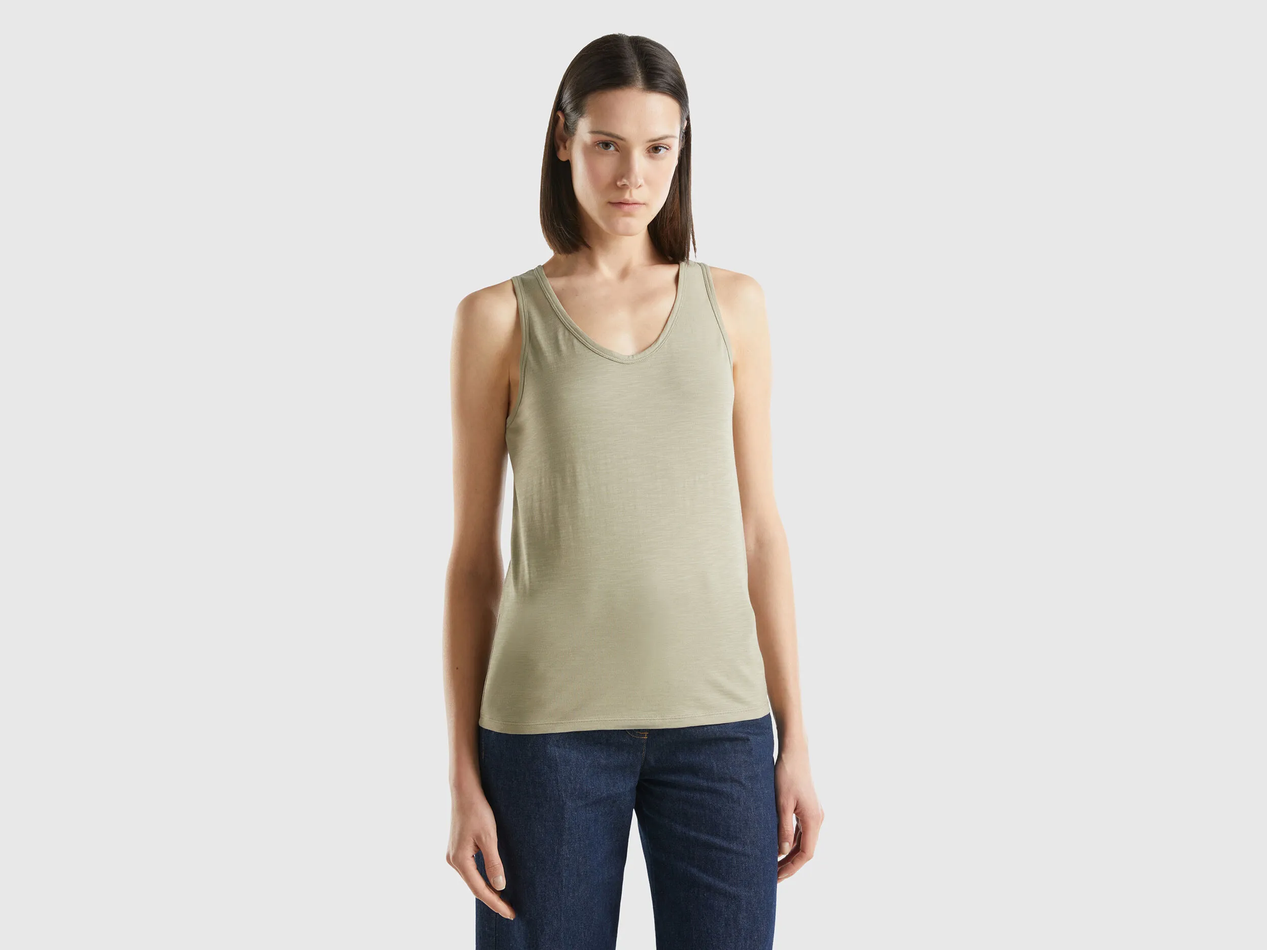 Camiseta de tirantes de algodón ligero