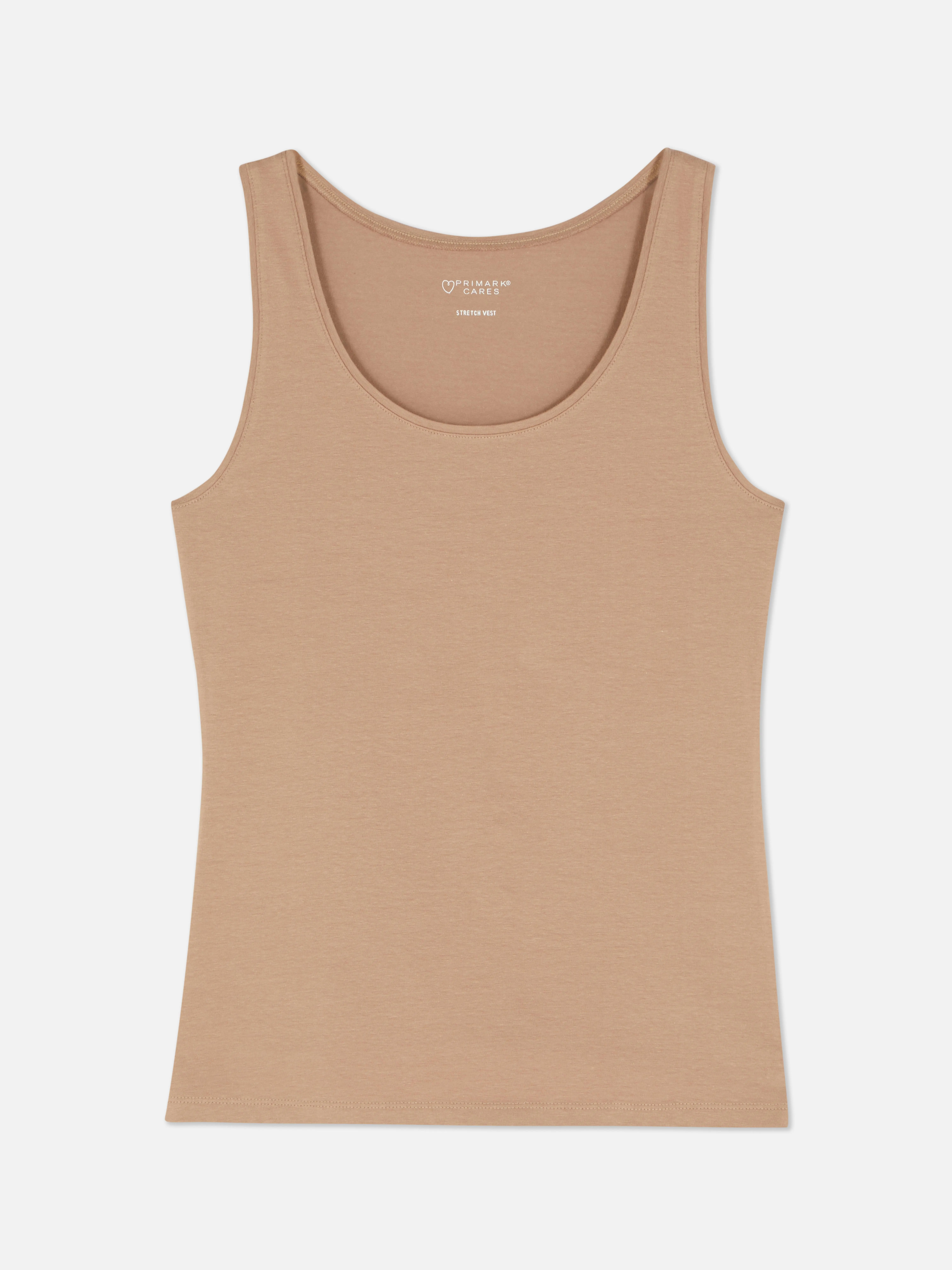 Camiseta de tirantes elástica