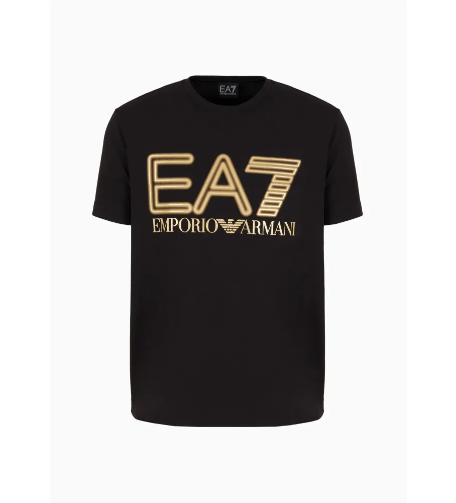Camiseta Estándar Logo negro