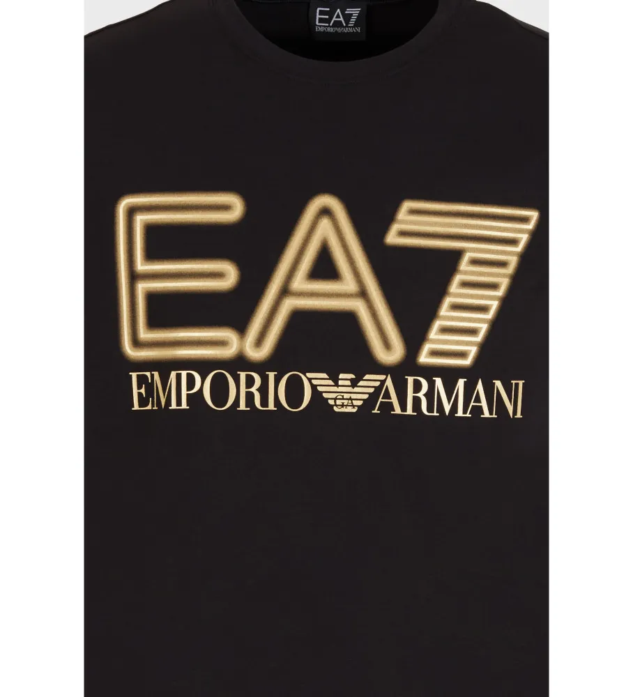 Camiseta Estándar Logo negro
