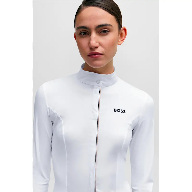 Camiseta Mujer Boss Equestrian Emma