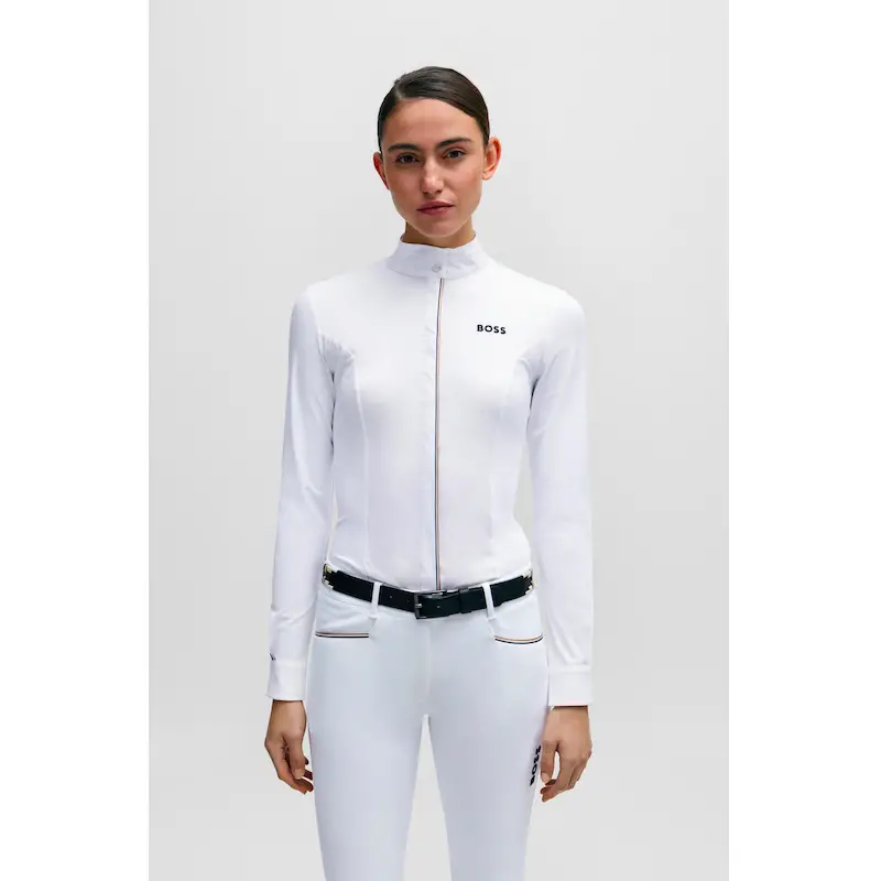 Camiseta Mujer Boss Equestrian Emma