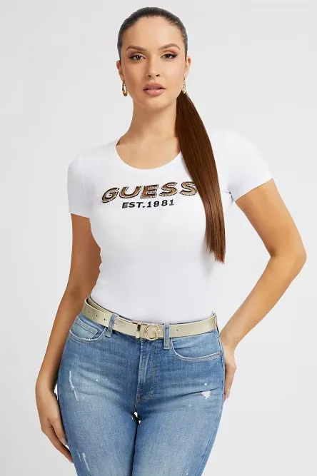 Camiseta para mujer de Guess Jeans – W3GI35J1300