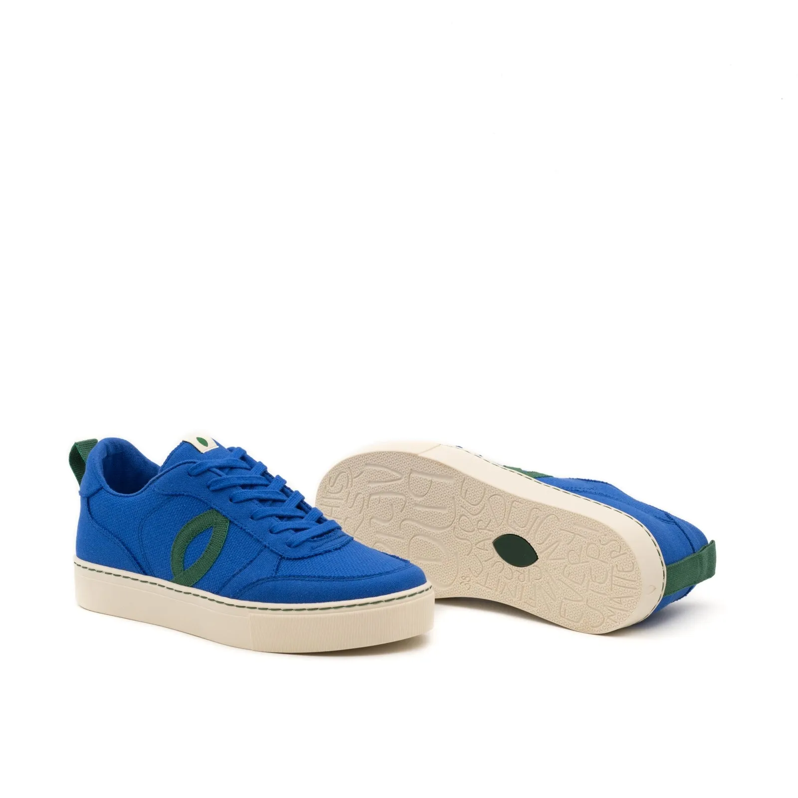 CARSON Zapatilla vegana azul SON009