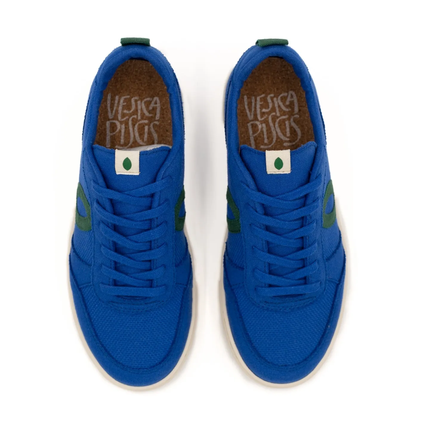 CARSON Zapatilla vegana azul SON009