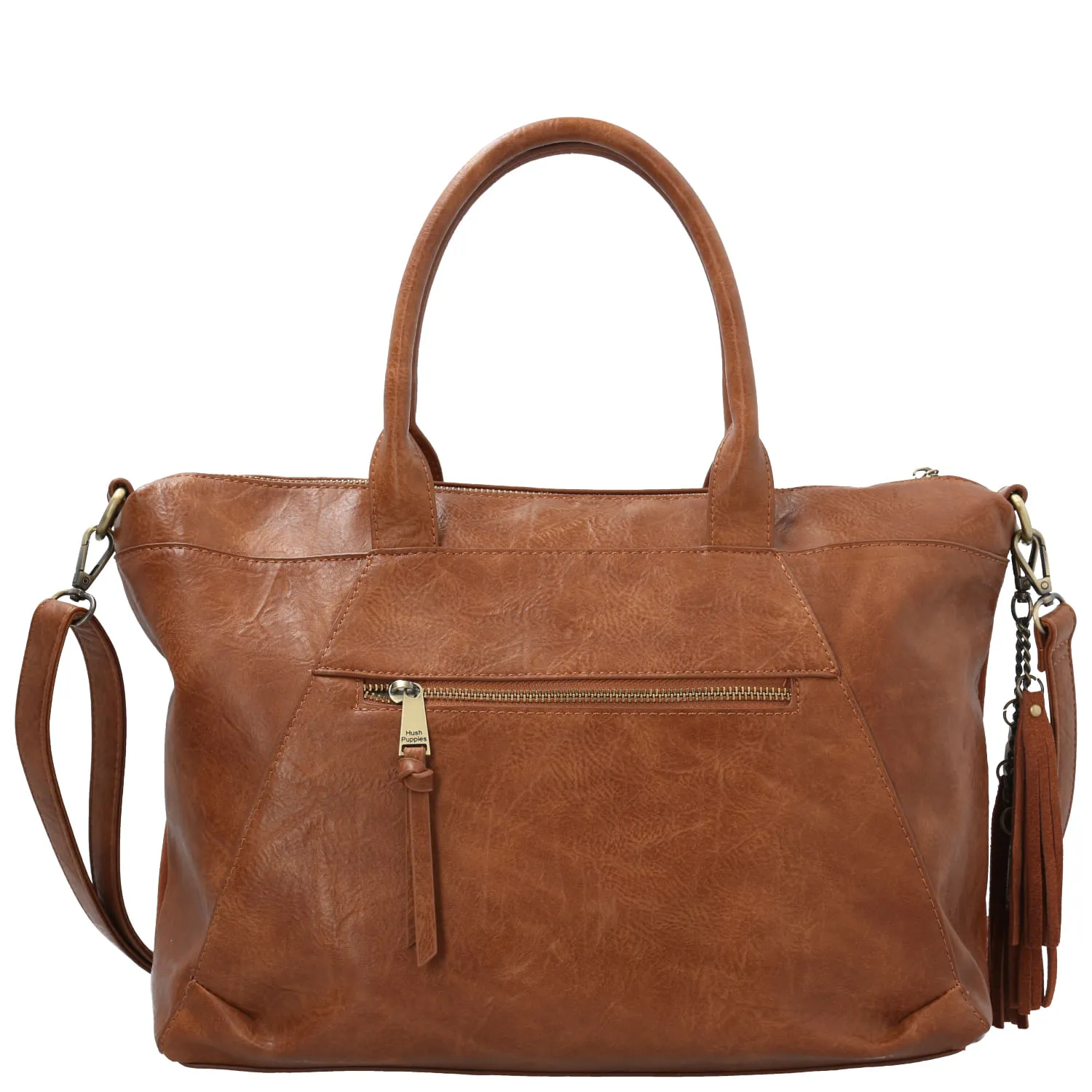 Cartera Ecocuero Mujer Louise Tote Café Hush Puppies