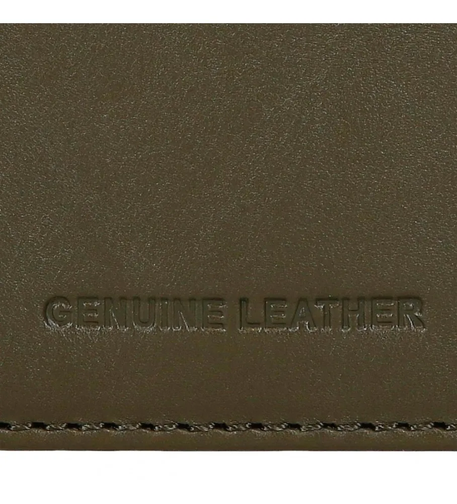 Cartera horizontal Switch con cierre de click negro