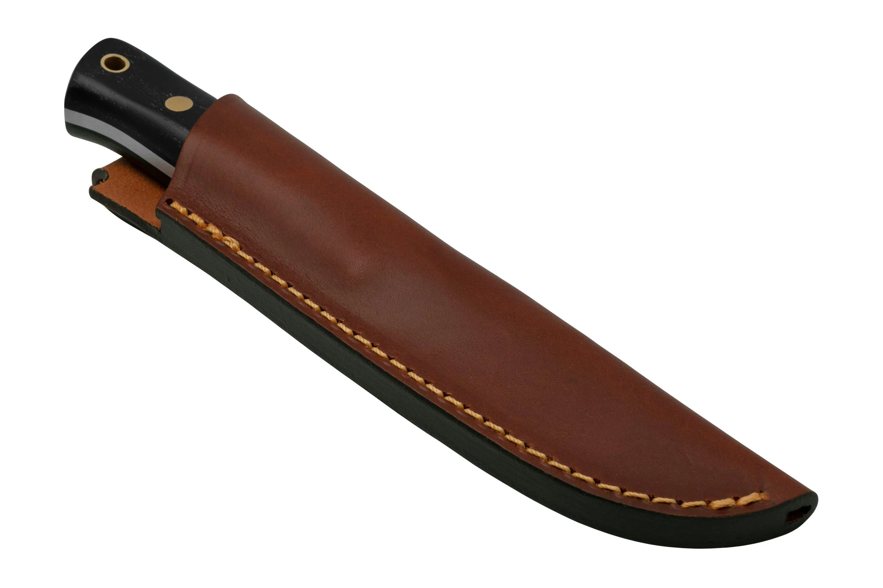 Casström Woodsman Knife Bog Oak, K720 Scandi Grind 10809