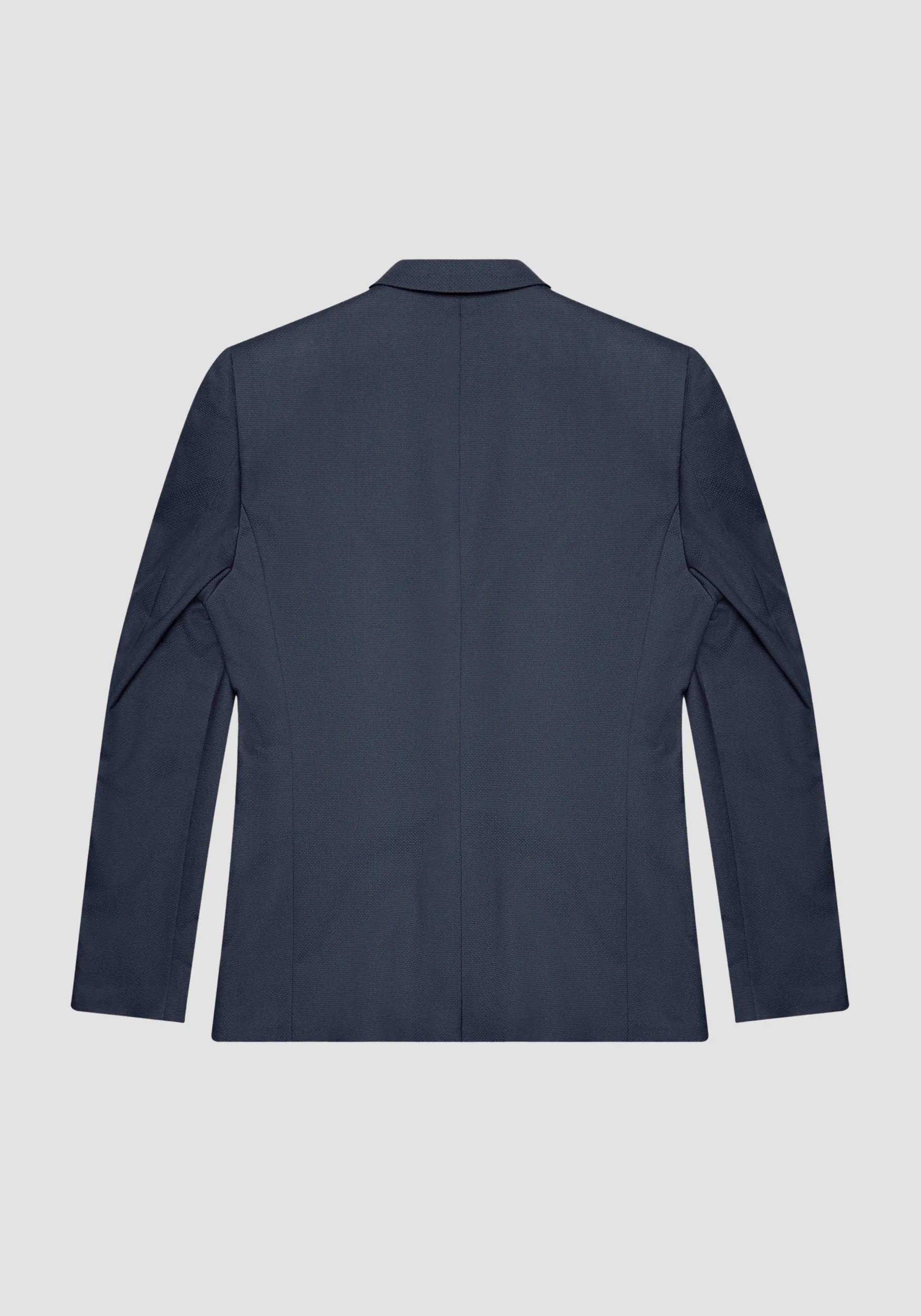 CHAQUETA BONNIE SLIM FIT EN TEJIDO ELÁSTICO MIXTO VISCOSA CON MICROESTAMPADO