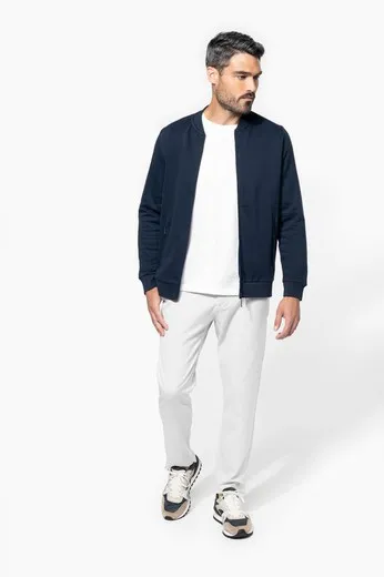 Chaqueta De Felpa Con Cremallera