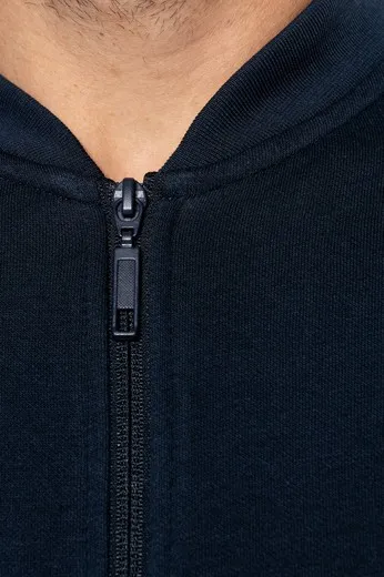 Chaqueta De Felpa Con Cremallera