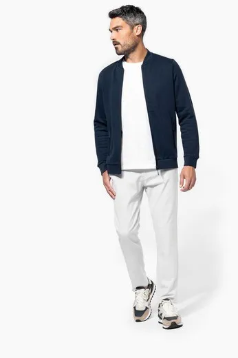 Chaqueta De Felpa Con Cremallera