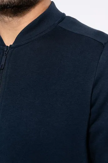 Chaqueta De Felpa Con Cremallera