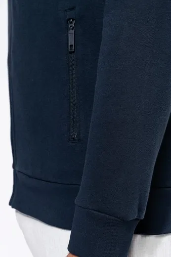 Chaqueta De Felpa Con Cremallera