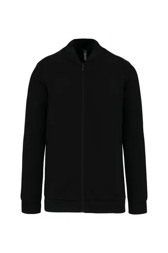 Chaqueta De Felpa Con Cremallera