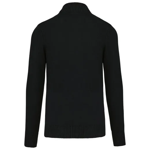 CHAQUETA DE PUNTO CON CREMALLERA