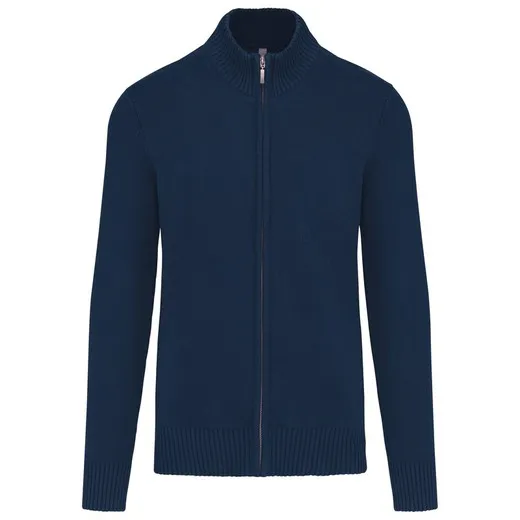 CHAQUETA DE PUNTO CON CREMALLERA