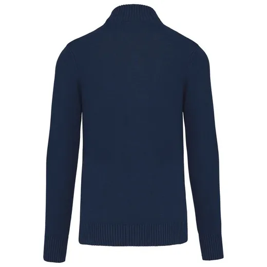 CHAQUETA DE PUNTO CON CREMALLERA