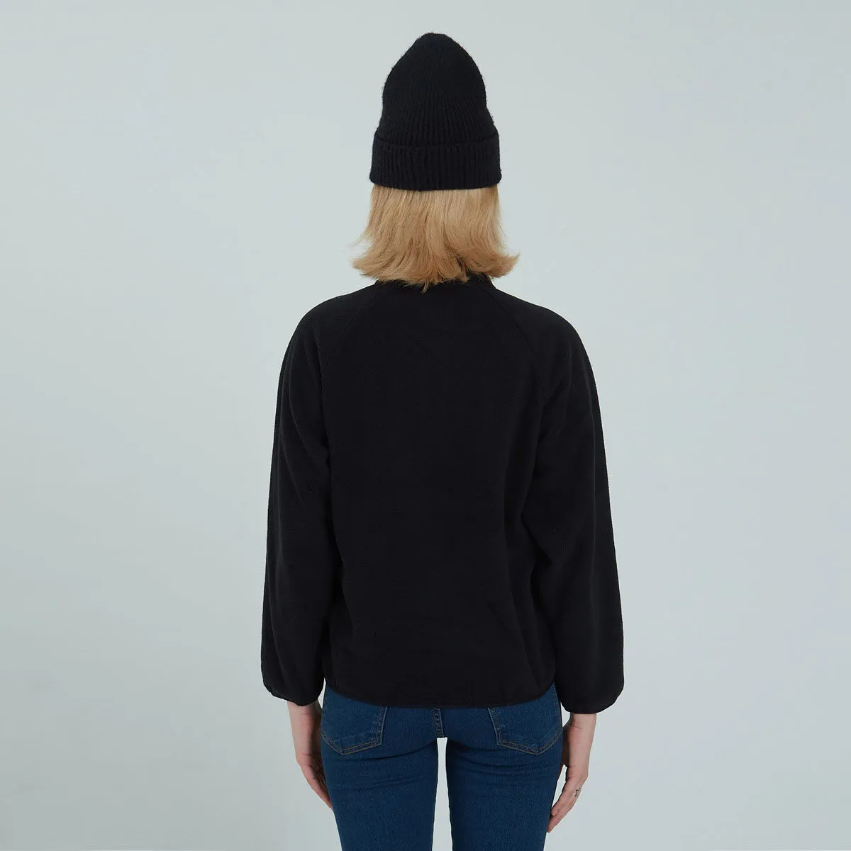 Chaqueta Fleece con Bolsillos