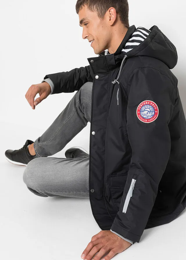 Chaqueta funcional para exteriores Negro
