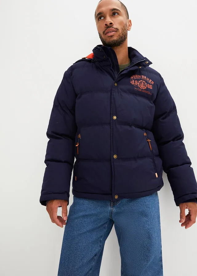 Chaqueta guateada Azul marino