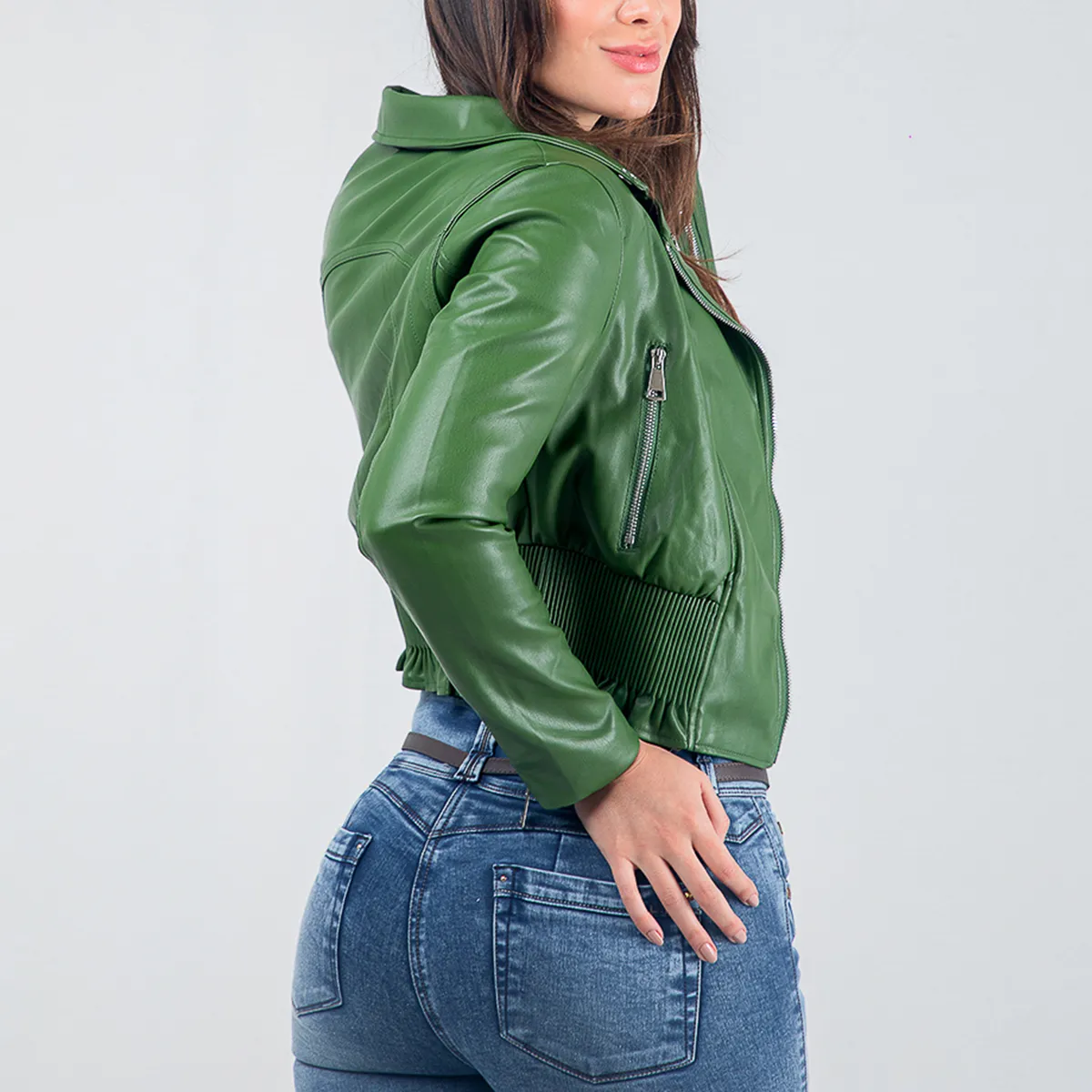 Chaqueta Sintetica Encauchada Farah