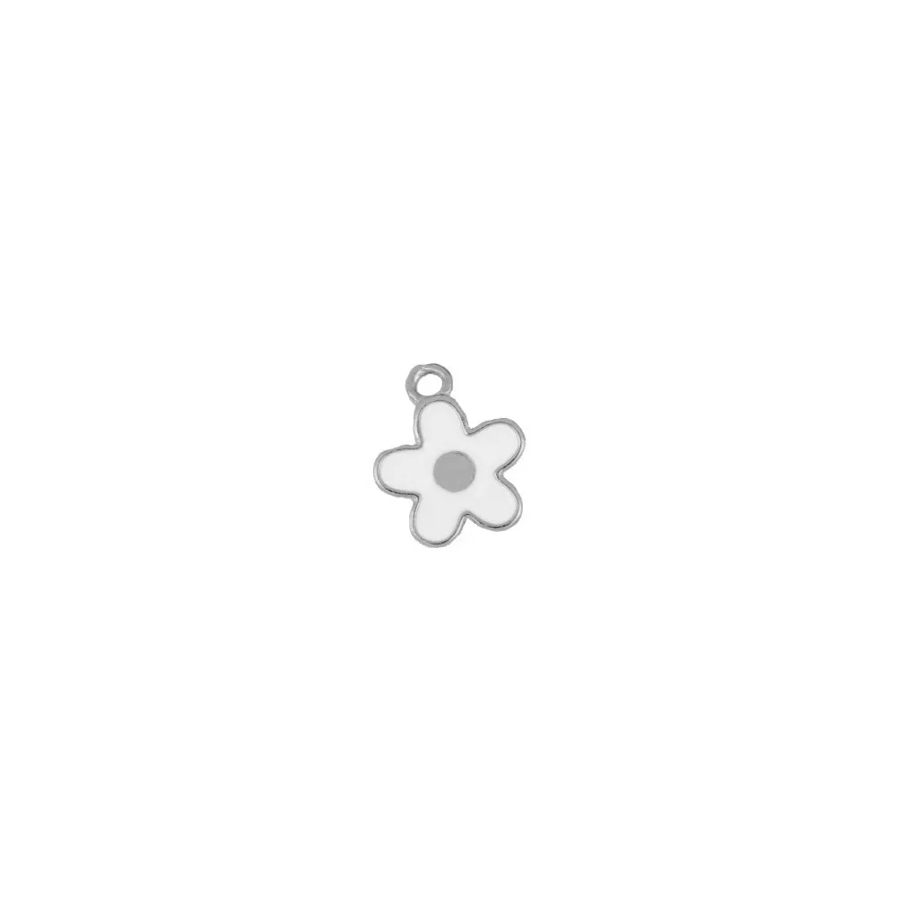 Charm Flor Blanca