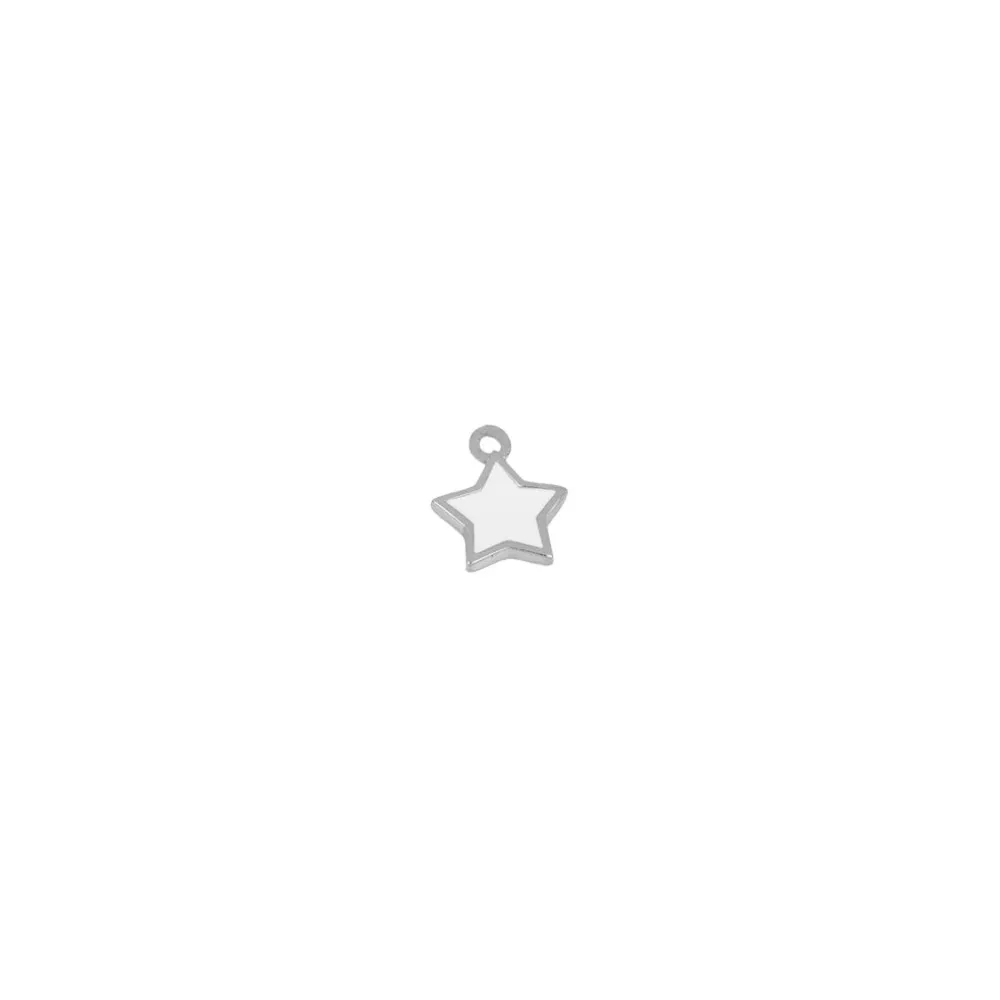 Charm Star Blanco