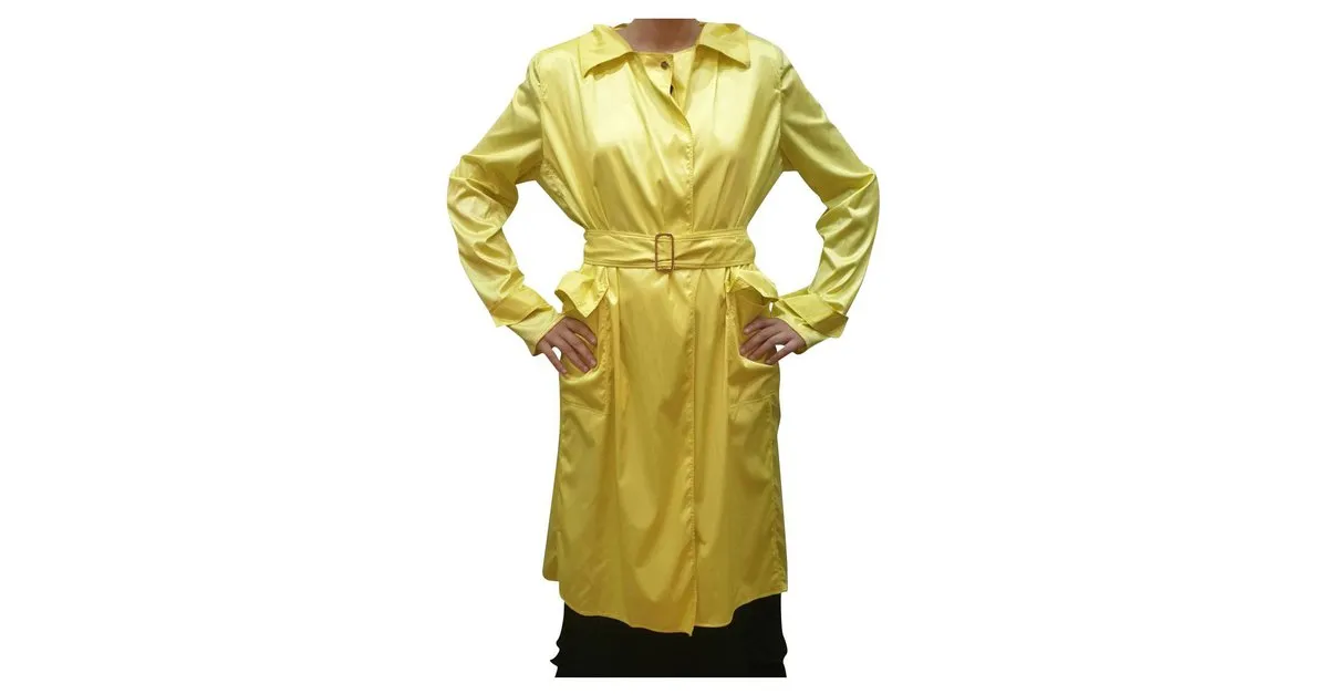 Chubasquero amarillo sportmax 