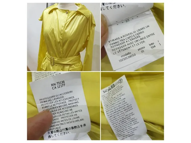 Chubasquero amarillo sportmax 