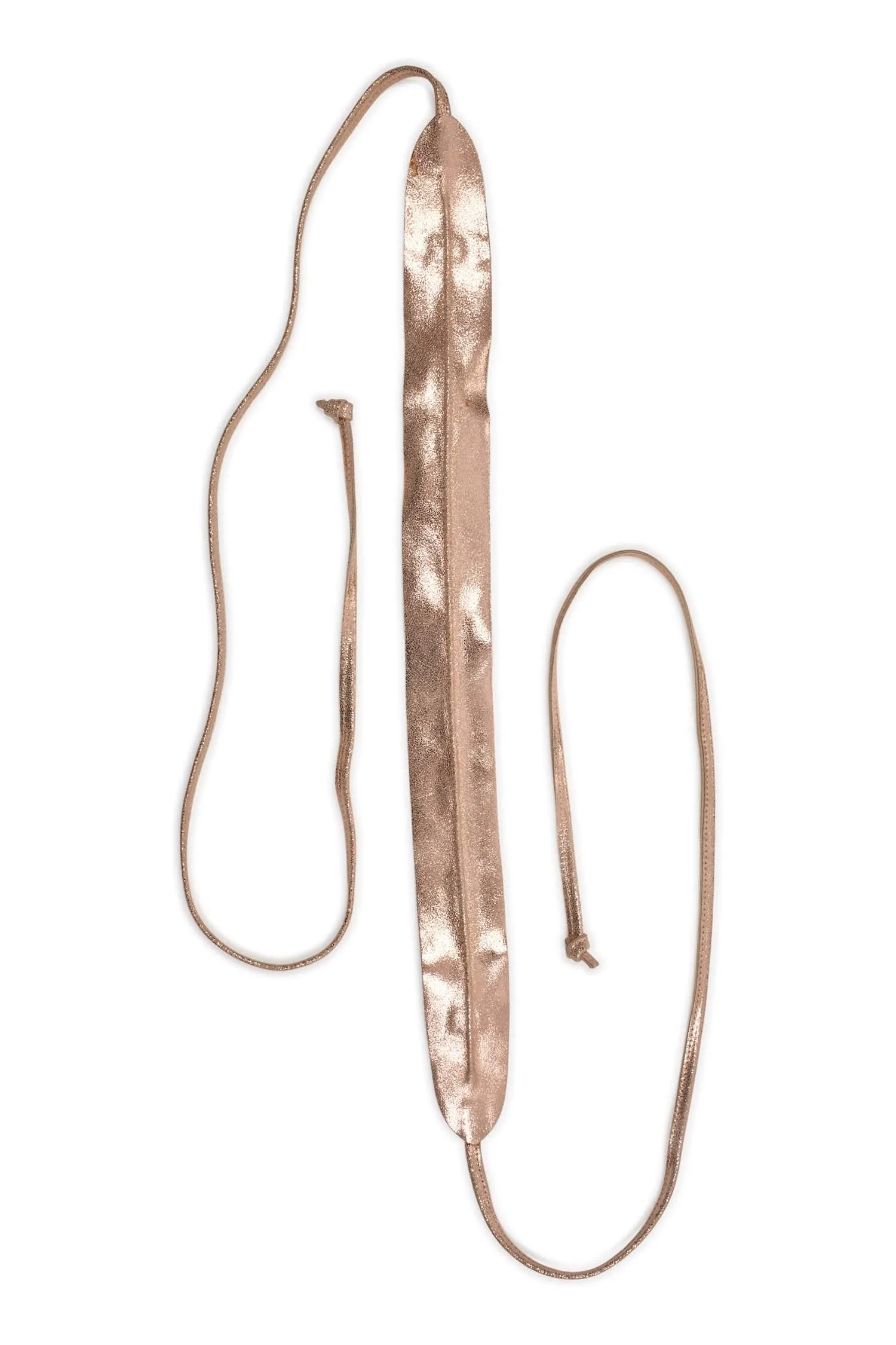 Cinturón piel metalizada Sample Sale