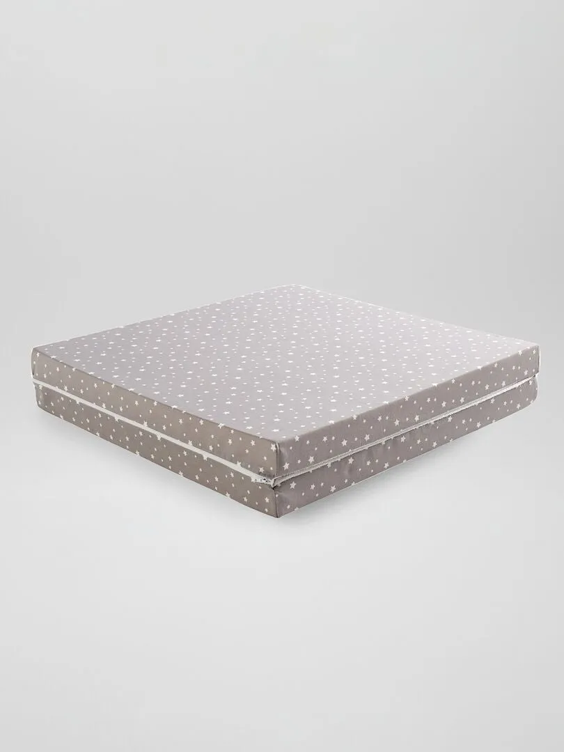 Colchón impermeable desenfundable 'P'tit Albatros' - GRIS