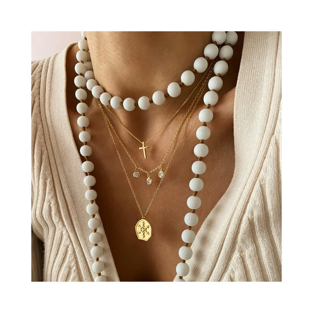 Collar Cruz Oro