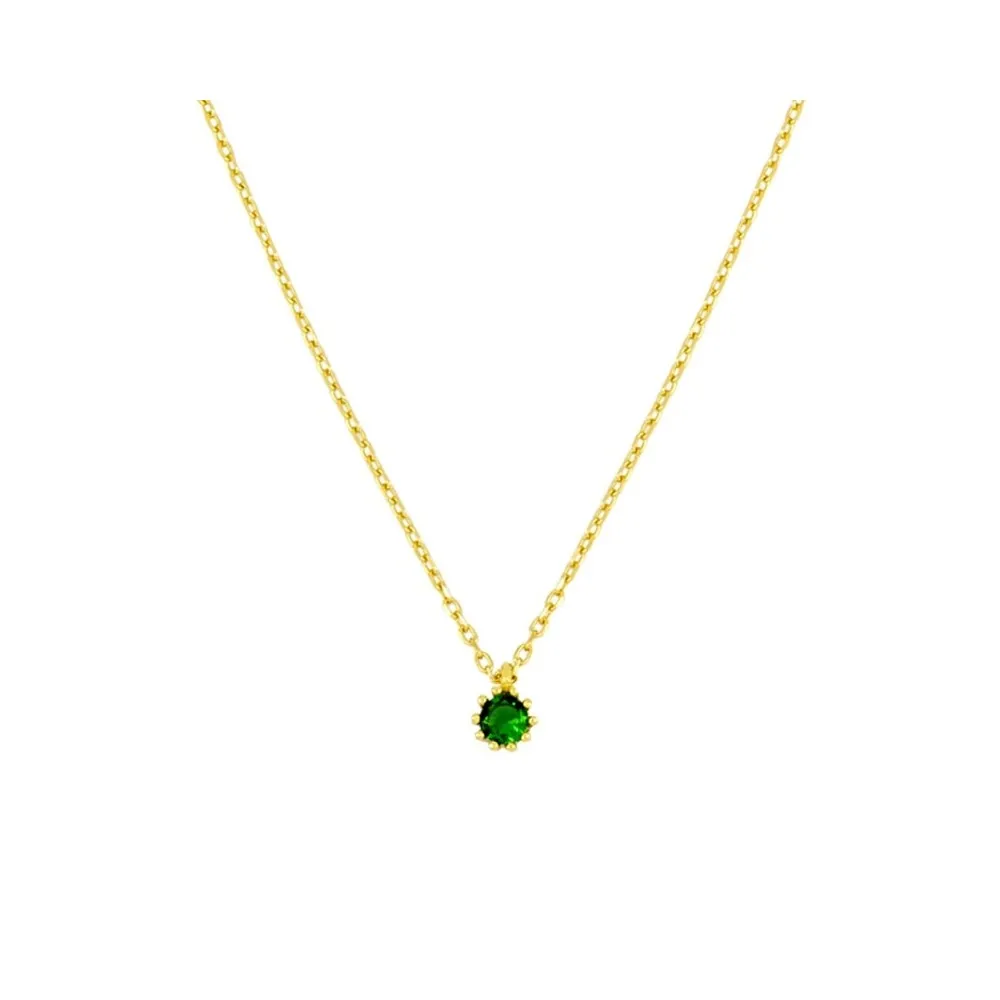 Collar Erin Verde Oro