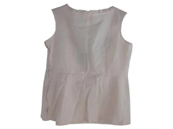Comme Des Garcons Tops Blanco 