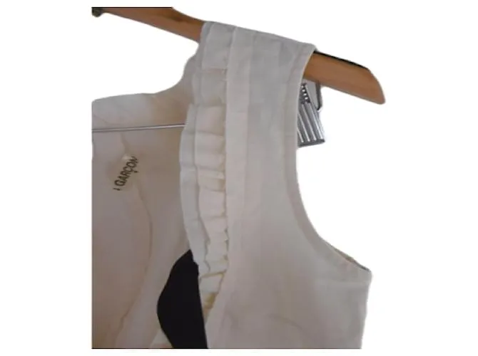 Comme Des Garcons Tops Blanco 