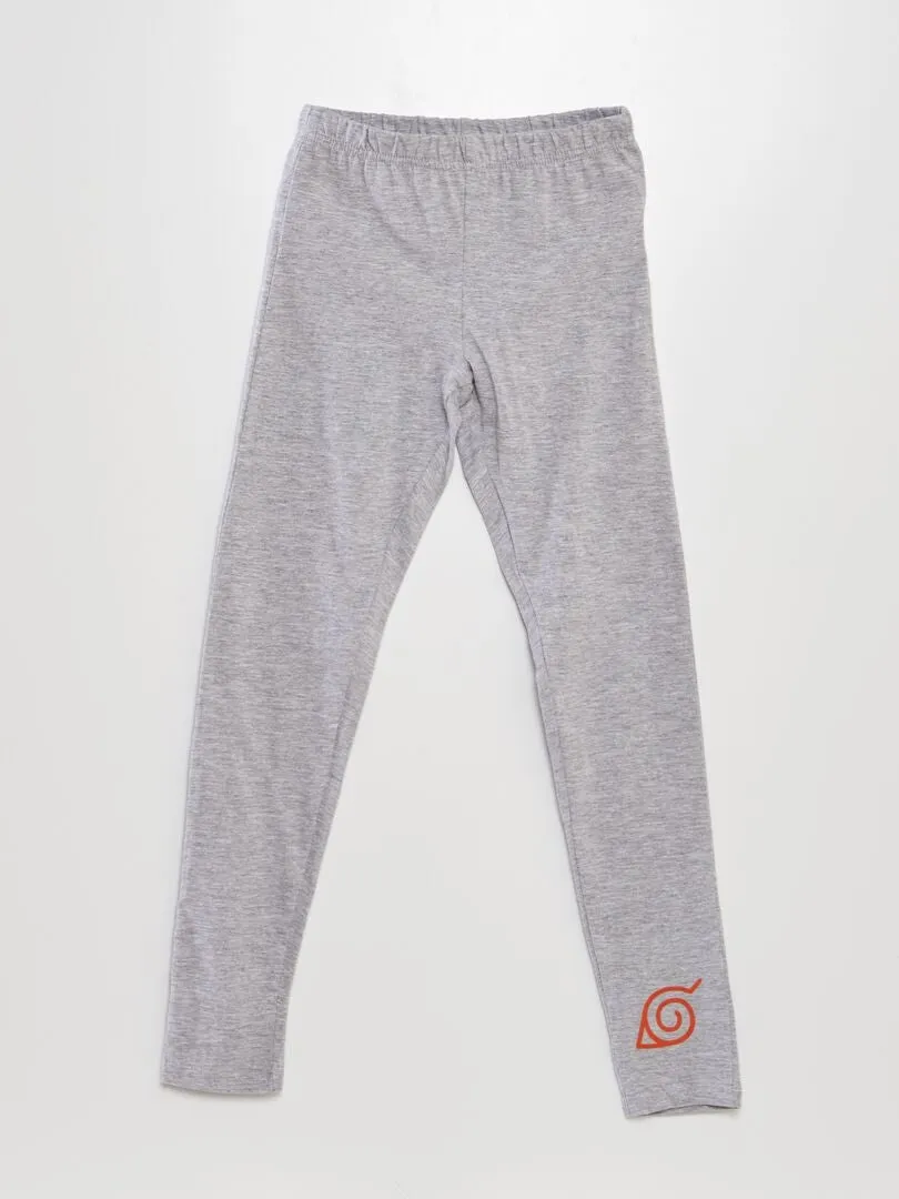 Conjunto de pijama con camiseta + pantalón 'Naruto' 2 piezas - VERDE