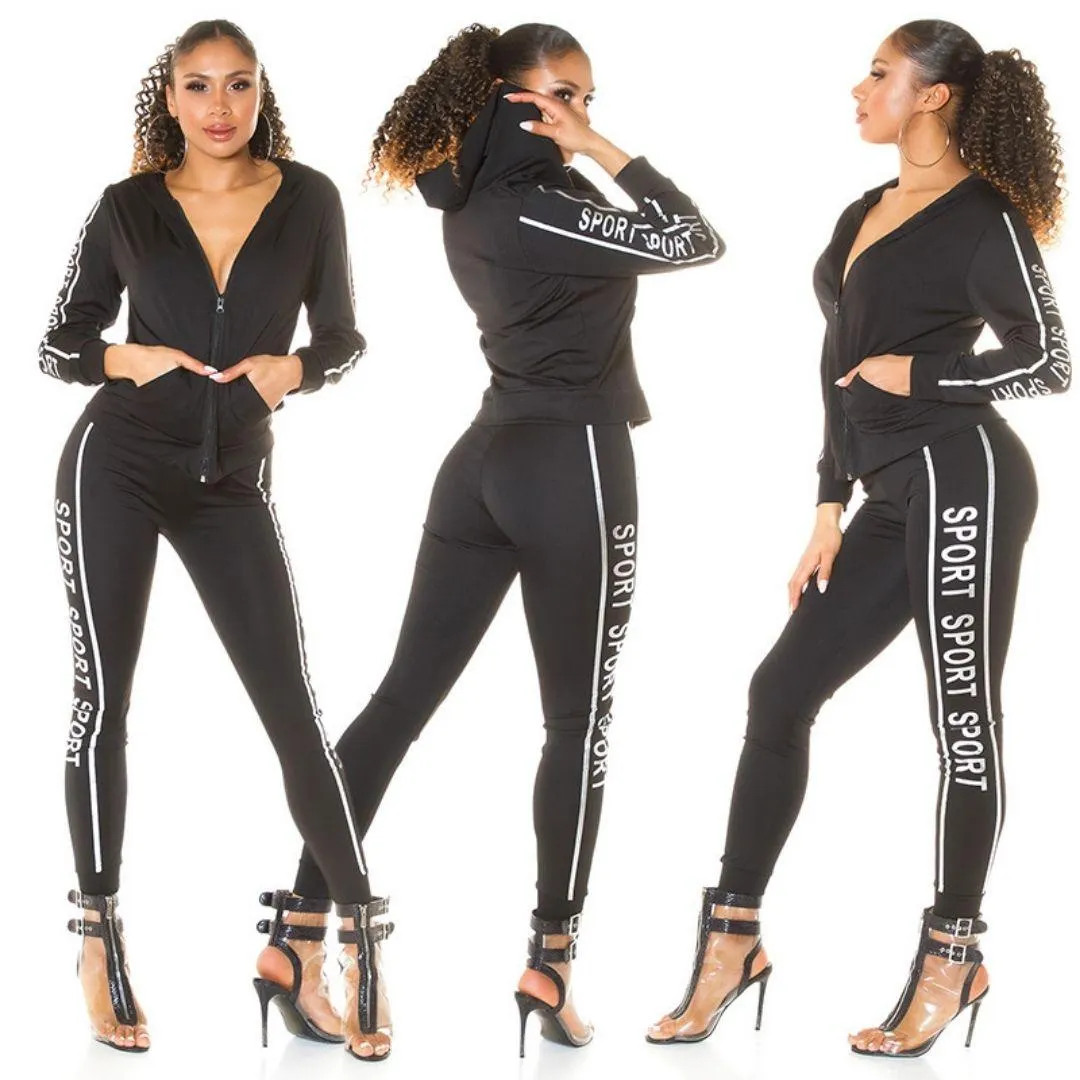 Conjunto Fashion Sport Plata