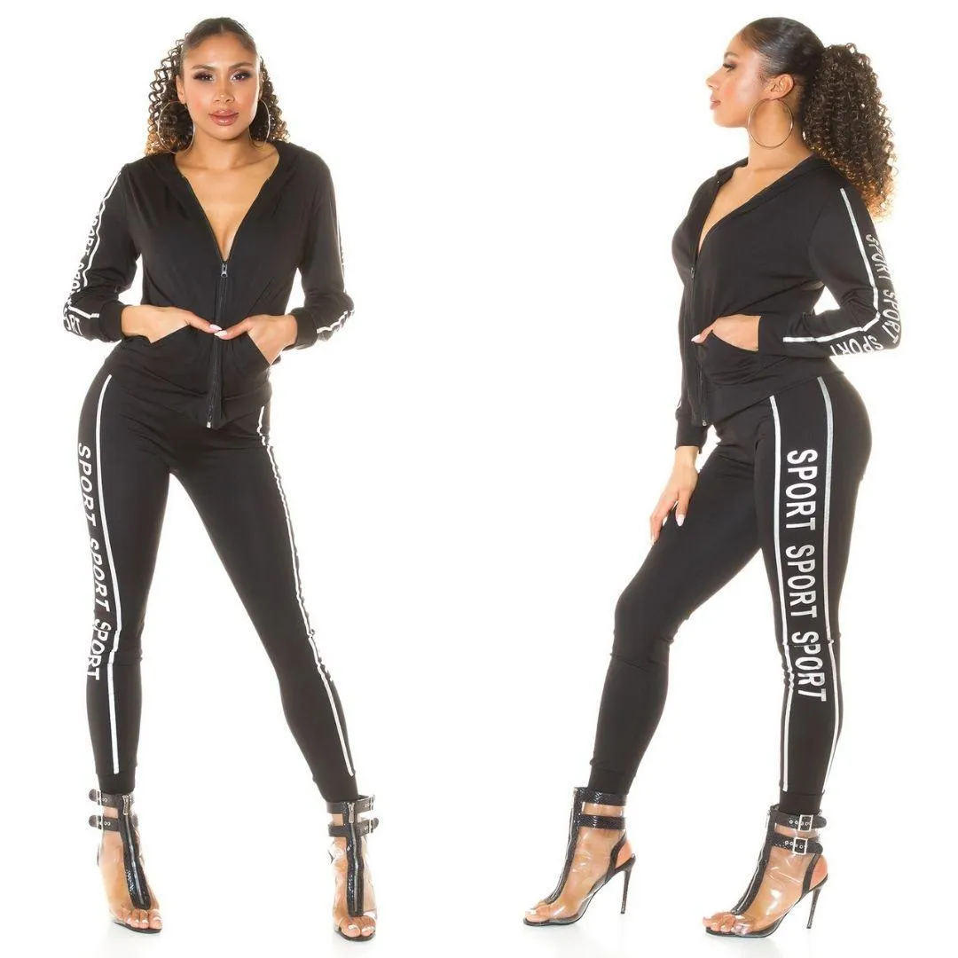 Conjunto Fashion Sport Plata