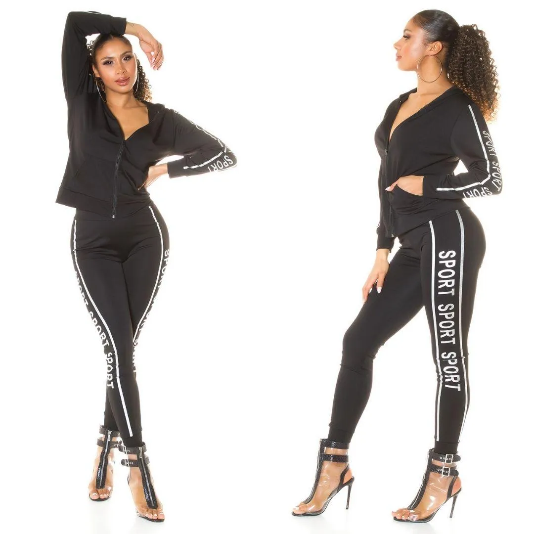 Conjunto Fashion Sport Plata