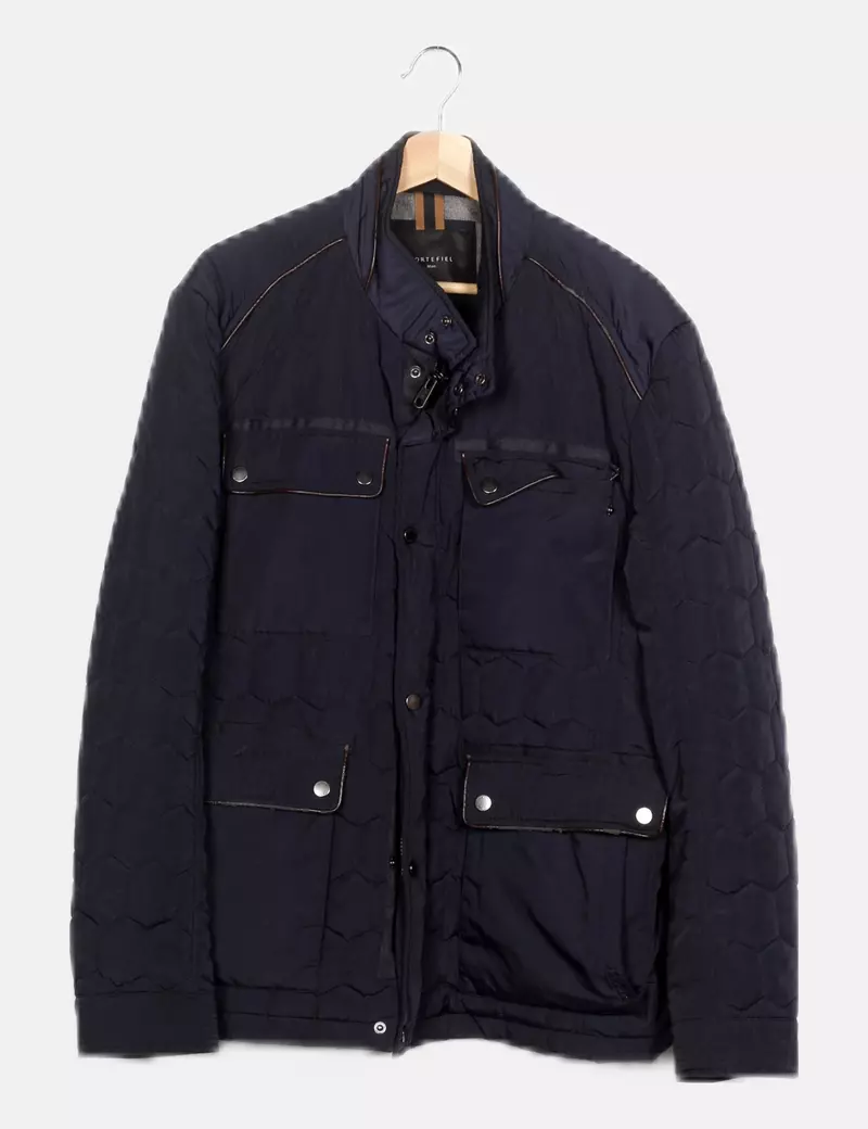 Cortefiel Chaqueta azul marina
