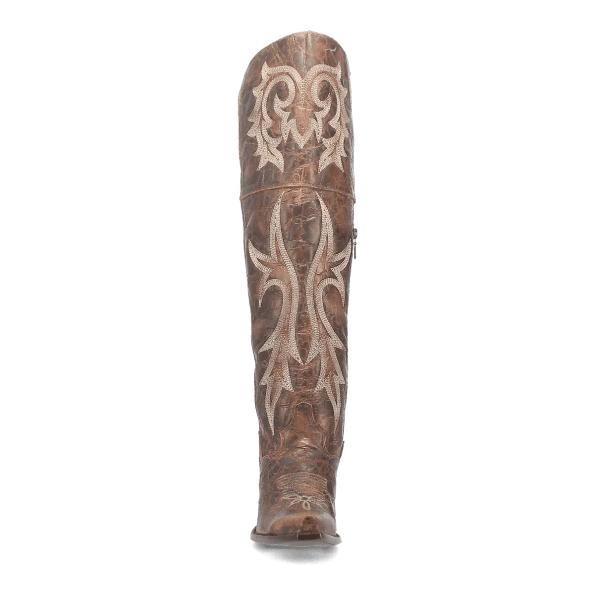 Dan Post Women's Jilted Snip Toe Leather Tall Boots - Brown